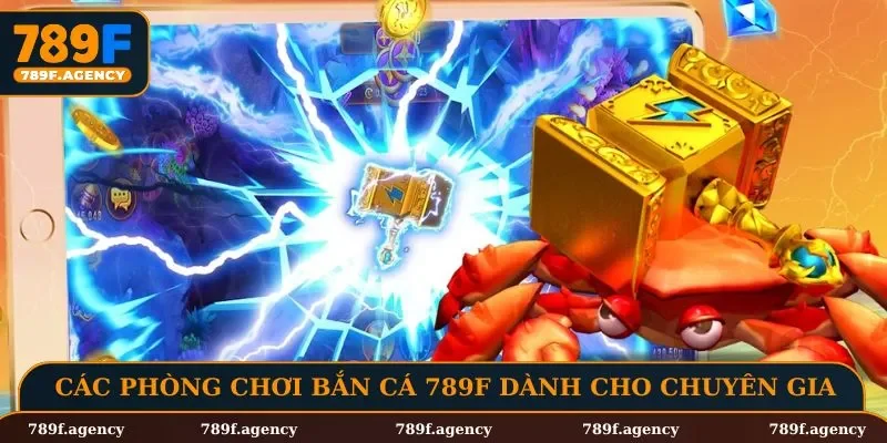 Các phòng chơi bắn cá 789F dành cho chuyên gia